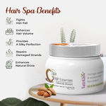 Buy NutriGlow Hair Spa Cream with Damage Reverse & Moisture Lock Formulation for Dry & Damaged Hair, 300 gm - Purplle