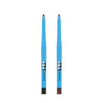 Buy SUGAR POP Eye Essentials - Longwear Kajal 01 Black & Longwear Kajal 03 Brown - 0.30 gms x 2 - Set of 2 - Purplle