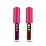 Buy SUGAR POP Lip Essentials - Matte Lipcolour 09 Mulberry & Matte Lipcolour 17 Cocoa - 1.6 ml x 2 - Set of 2 - Purplle