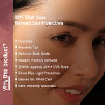 Buy Neude skin 3-in-1 SPF 45 PA+++ Glow Sunscreen 50 ml - No white cast - Sunstoppable - Purplle