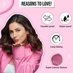 Buy SUGAR POP Kissproof Satin Lipstick 01 Pink Pout | Transferproof | Long Lasting & Super pigmented | 2.2 Gm - Purplle