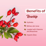 Buy Good Vibes Rosehip Hydrating Glow Face Cream with Power of Serum | Deep Nourishing & Brightening (50 gm) - Purplle