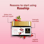 Buy Good Vibes Rosehip Hydrating Glow Face Cream with Power of Serum | Deep Nourishing & Brightening (50 gm) - Purplle