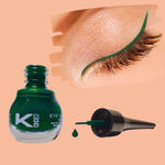 Buy KINDED Eye Liner Liquid Waterproof Smudgeproof (5 ml, Matte Finish, Dapper Green) - Purplle