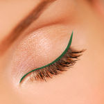 Buy KINDED Eye Liner Liquid Waterproof Smudgeproof (5 ml, Matte Finish, Dapper Green) - Purplle