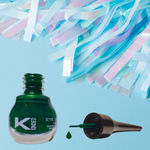 Buy KINDED Eye Liner Liquid Waterproof Smudgeproof (5 ml, Matte Finish, Dapper Green) - Purplle