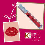 Buy KINDED Liquid Lip Colour Lipstick Lip Gloss Vitamin E Enriched (6 ml, Matte Finish, Brick Red) - Purplle