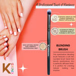 Buy KINDED Blending Makeup Brush Professional Natural Wooden Handle - Purplle