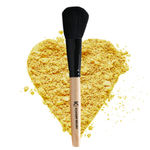 Buy KINDED Powder Makeup Brush Professional Natural Wooden Handle - Purplle