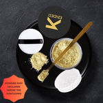 Buy KINDED Setting Loose Powder with Puff HD Translucent Finishing Powder (30 gm, Matte Banana Yellow) - Purplle