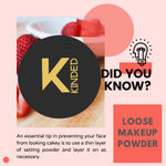 Buy KINDED Setting Loose Powder with Puff HD Translucent Finishing Powder (30 gm, Matte Banana Yellow) - Purplle