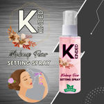 Buy KINDED Makeup Fixer Setting Spray After Makeup Setter Liquid with Aloe Vera & Jojoba Oil - 60 ml - Purplle