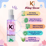 Buy KINDED Makeup Remover Oil Based Dual Phase Micellar Water for Waterproof Makeup Lilac Purple - 60 ml - Purplle