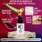 Buy KINDED Silicone Face Primer Gel Based Matte Finish Makeup Base - 30 ml - Purplle