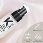 Buy KINDED Silicone Face Primer Gel Based Matte Finish Makeup Base - 30 ml - Purplle