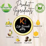 Buy KINDED Lip  Scrub Herbal Exfoliator for Men Women(10 gm, Coffee) - Purplle