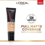 Buy L'Oreal Paris Infallible 32H Matte Cover Liquid Foundation, 147, Cool Undertone 30 ml - Purplle