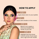Buy Mattlook 36 Colours Catch the Eyeshadow Palette, Flawless Shades, Waterproof Durable Highly Pi gmented Eye Makeup Set Gift for Women, Multicolour- 02 (20.5 gm) - Purplle