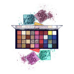 Buy Mattlook 36 Colours Catch the Eyeshadow Palette, Flawless Shades, Waterproof Durable Highly Pi gmented Eye Makeup Set Gift for Women, Multicolour- 02 (20.5 gm) - Purplle