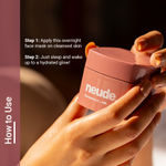 Buy Neude Skin Overnight Sleeping Face Mask with Niacinamide and Cica Gel (Gotu Kola) 50 ml - Sleep On It - Purplle