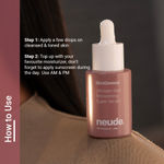 Buy Neude Skin All-in-One Face Serum - Niacinamide, Hyaluronic Acid, Lactic Acid 30 ml - SkinGenesis - Purplle
