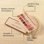 Buy Swiss Beauty Select Light Em Up Multipurpose Face and Eye Palette | 10 Eyeshadow shades + 1 Blusher shade + 1 Contour Pan|1 Twilight 20 gm - Purplle