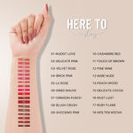 Buy Swiss Beauty Select Here To Stay Liquid Matte Lipstick with Kiss-Proof Formula | Infused with Vitamin E | Non-Transfer , Smudgeproof | 12-18 Hrs Stay 06 Dried Mauve 3 ml - Purplle