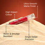 Buy Swiss Beauty Select Here To Stay Liquid Matte Lipstick with Kiss-Proof Formula | Infused with Vitamin E | Non-Transfer , Smudgeproof | 12-18 Hrs Stay 08 Blush Crush 3 ml - Purplle