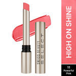 Buy Swiss Beauty Select High On Shine Creamy Lipstick | With Mirror-shine finish | Enriched with Vitamin E |11 Powerful Pink 1 gm - Purplle