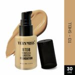 Buy Verymiss 8 To 8 Weightless Super Stay Foundation - 113 Shell 30 Millilitres - Purplle
