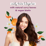 Buy Love Beauty Planet Curry Leaves, Biotin & Mandarin Sulfate Free Shampoo for long & strong hair, 400 ml - Purplle