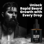 Buy Rawls Beard Growth Oil, 30ml | Natural Hair Oil for Thicker & Longer Beard | Hair Growth Oil for Patchy & Fast Beard Growth | Growth Oil for Stronger Beard Hair - Purplle