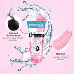 Buy Everyuth Naturals Anti Pollution Pink Clay & Charcoal Face Wash 150 gm - Purplle