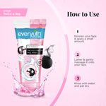 Buy Everyuth Naturals Anti Pollution Pink Clay & Charcoal Face Wash 150 gm - Purplle