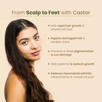 Buy Nat Habit Cold Pressed Castor Oil For Hair Growth|Body Massage|100% Natural|(Arandi) Hair Oil (200 ml) - Purplle