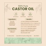 Buy Nat Habit Cold Pressed Castor Oil For Hair Growth|Body Massage|100% Natural|(Arandi) Hair Oil (200 ml) - Purplle