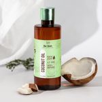 Buy Nat Habit 100% Pure Coconut Oil| Hair Growth|Skin Care|Chemical Free| Vit-E Hair Oil (200 ml) - Purplle