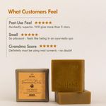 Buy Nat Habit Healing Turmeric Bathing Soap|Handmade Butter Bath Soap For Tan Removal (125 g) - Purplle