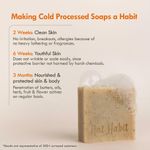 Buy Nat Habit Exfoliating Orange Soap|Handmade Butter Bathing Soap For Tan Removal & Cleansing (125 g) - Purplle