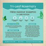 Buy Nat Habit Tri Leaf Rosemary Navdha Shampoo for Hair Fall Control Shampoo for Dry and Damaged Hair,250 ml - Purplle