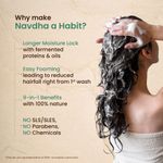 Buy Nat Habit Tri Leaf Rosemary Navdha Shampoo for Hair Fall Control Shampoo for Dry and Damaged Hair,250 ml - Purplle