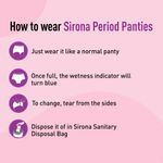 Buy Sirona Disposable period panties - L-XL - Purplle