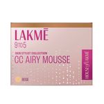 Buy Lakme 9 to 5 CC Mousse Beige 25 gm - Purplle