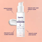 Buy Sanfe Back & Bum Acne Clearing Lotion with Shea Butter & Peach extracts for healing Bum acne & crusty skin - 100 ml | Deeply hydrates the skin | Prevents bum acne | Parabens & Minerals free - Purplle