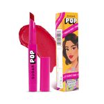 Buy SUGAR POP Kissproof Satin Lipstick 07 Scarlet Siren | Transferproof | Long Lasting & Super pigmented | 2.2 Gm - Purplle