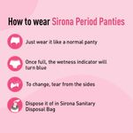 Buy Sirona Disposable period panties - S-M - Purplle