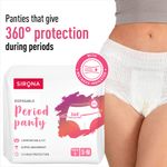 Buy Sirona Disposable period panties - S-M - Purplle