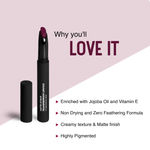 Buy SUGAR Gothic Berry Kit | Kohl Of Honour Intense Kajal - 01 Black Out, Matte Attack - Transferproof Lipstick - 03 The Grandberries (Dark Berry) - Combo of 2 - Purplle