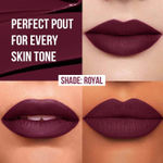 Buy Insight Cosmetics Non-transfer Lip Color - Royal (4 ml) - Purplle