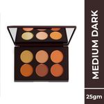 Buy Colorbar 24Hrs Wear Concealer Palette Medium Deep-002 (9 gm) - Purplle